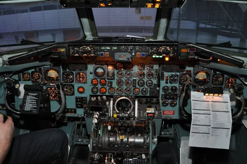 Simulátor dopravního letadla Douglas - foto 03