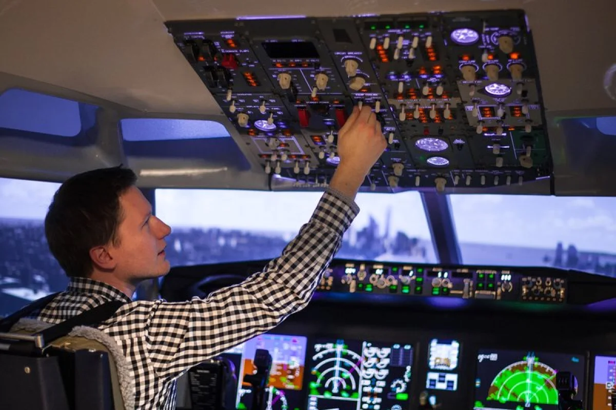 Simulátor letadla Boeing 737 MAX - foto 02