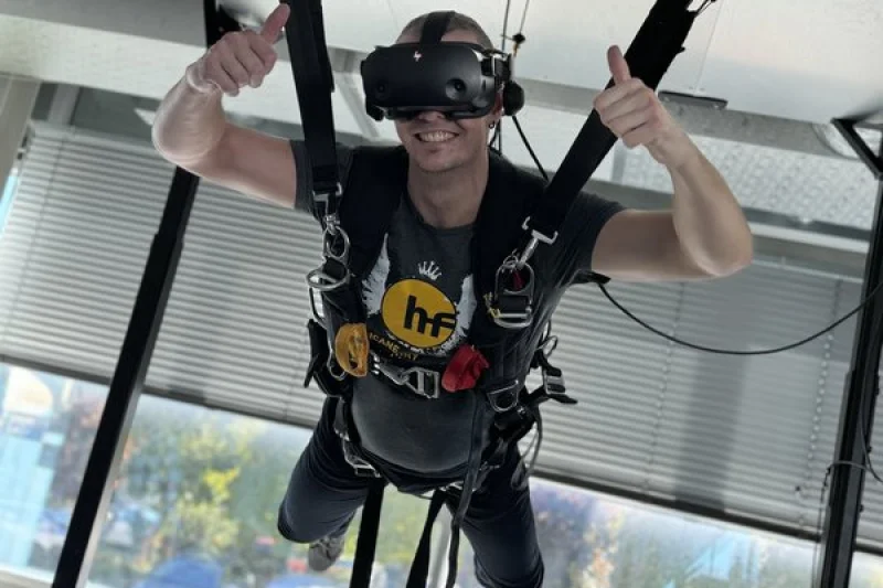Simulátor seskoku padákem s VR - foto 04