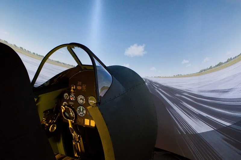 Simulátor stíhacího letounu Supermarine Spitfire - foto 04