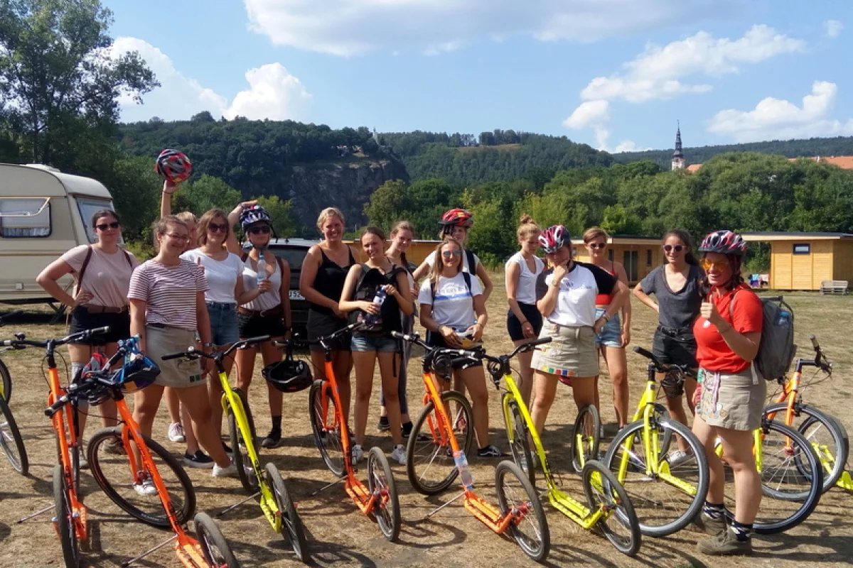 Sjezd na koloběžkách v Českém Švýcarsku - foto 03