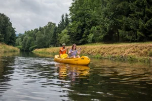 Splutí Nisy na kánoi s možností návratu na koloběžce - foto 01