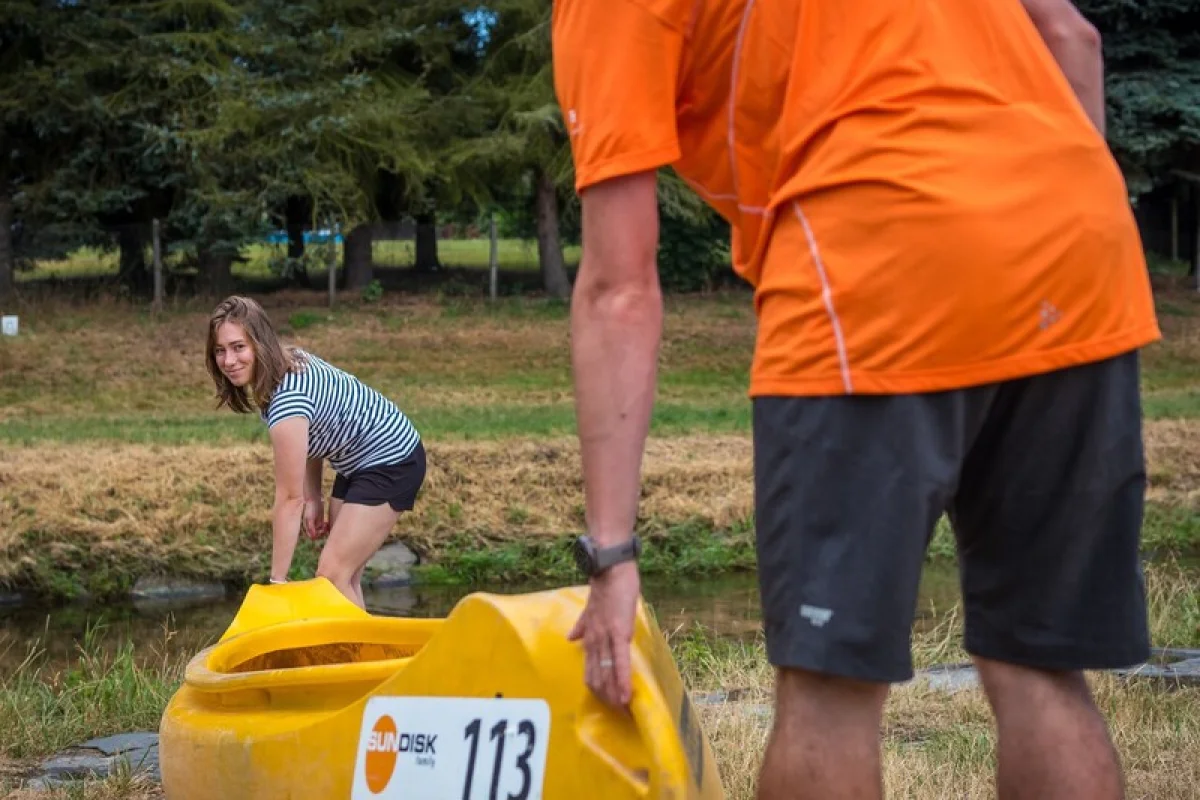 Splutí Nisy na kánoi s možností návratu na koloběžce - foto 05