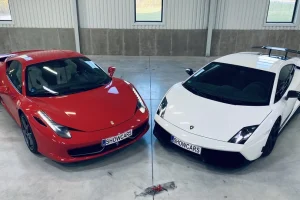 Super jízda: Ferrari 458 Italia vs. Lamborghini Huracán v Praze - foto 01