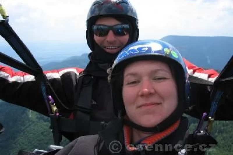 Tandem paragliding Beskydy - foto 03