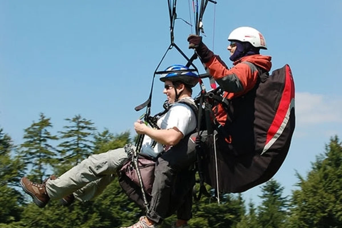 Tandem paragliding po celé ČR jako dárek - foto 04