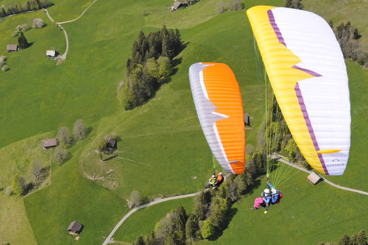 Tandem paragliding pro 2 osoby - foto 04