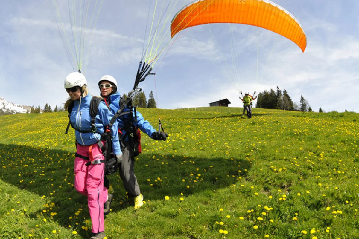 Tandem paragliding pro 2 osoby - foto 05