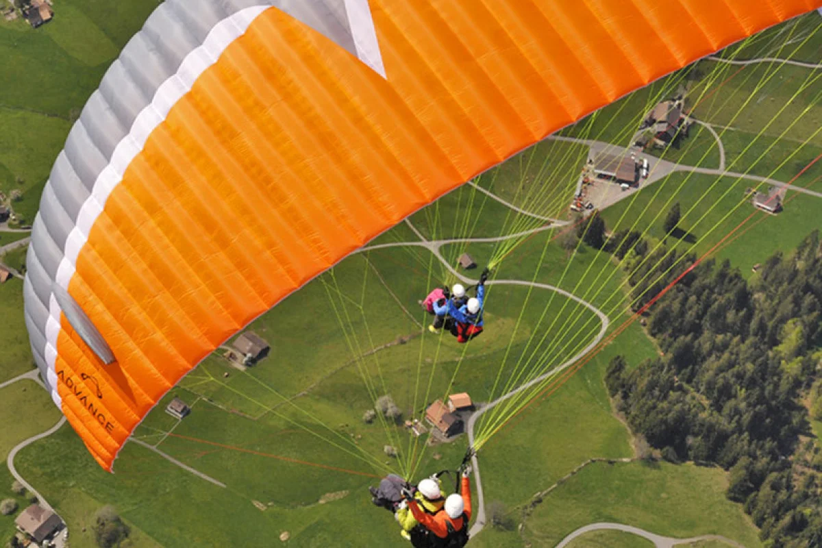 Tandem paragliding pro 2 osoby - foto 06