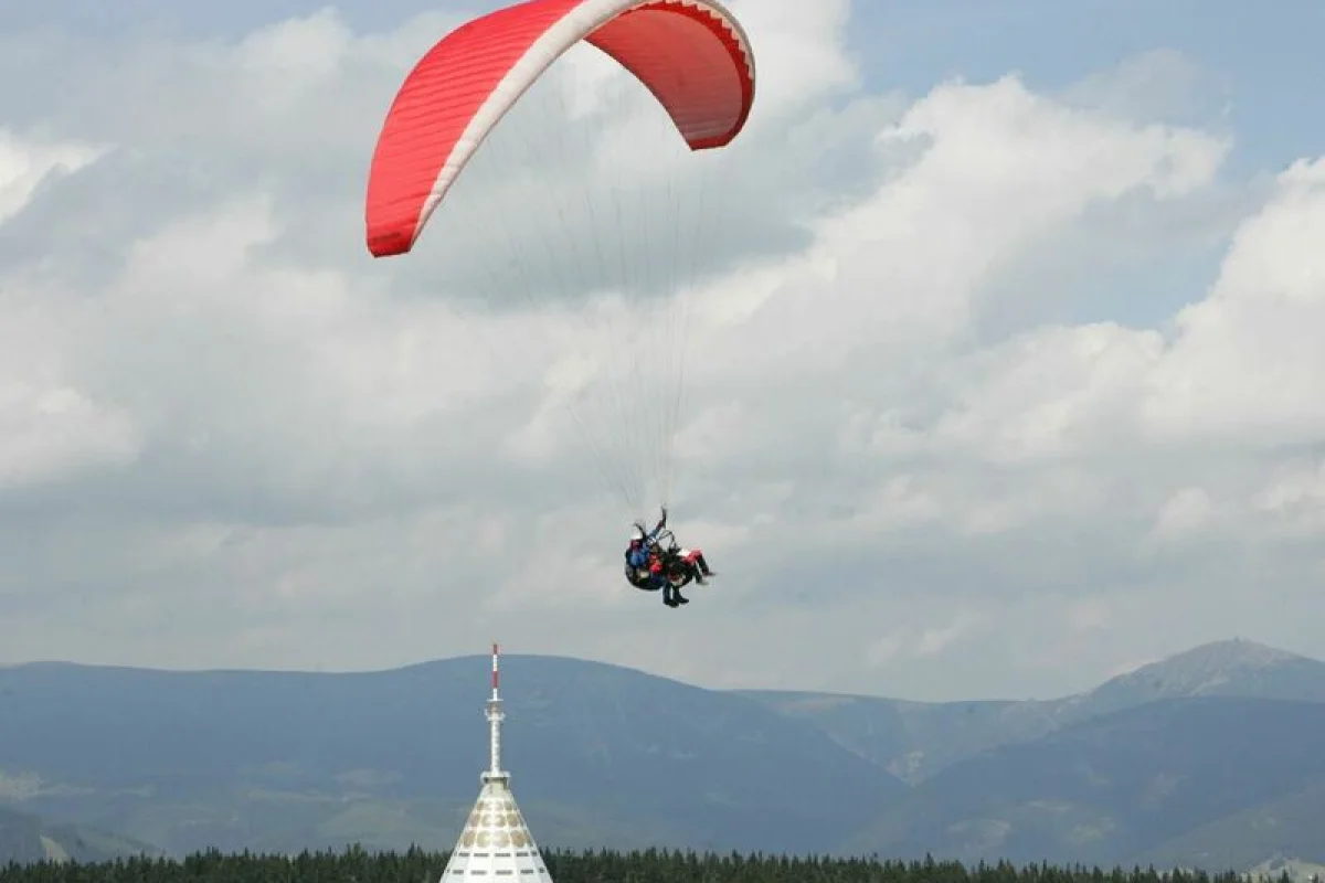 Tandem paragliding pro 2 osoby - foto 10