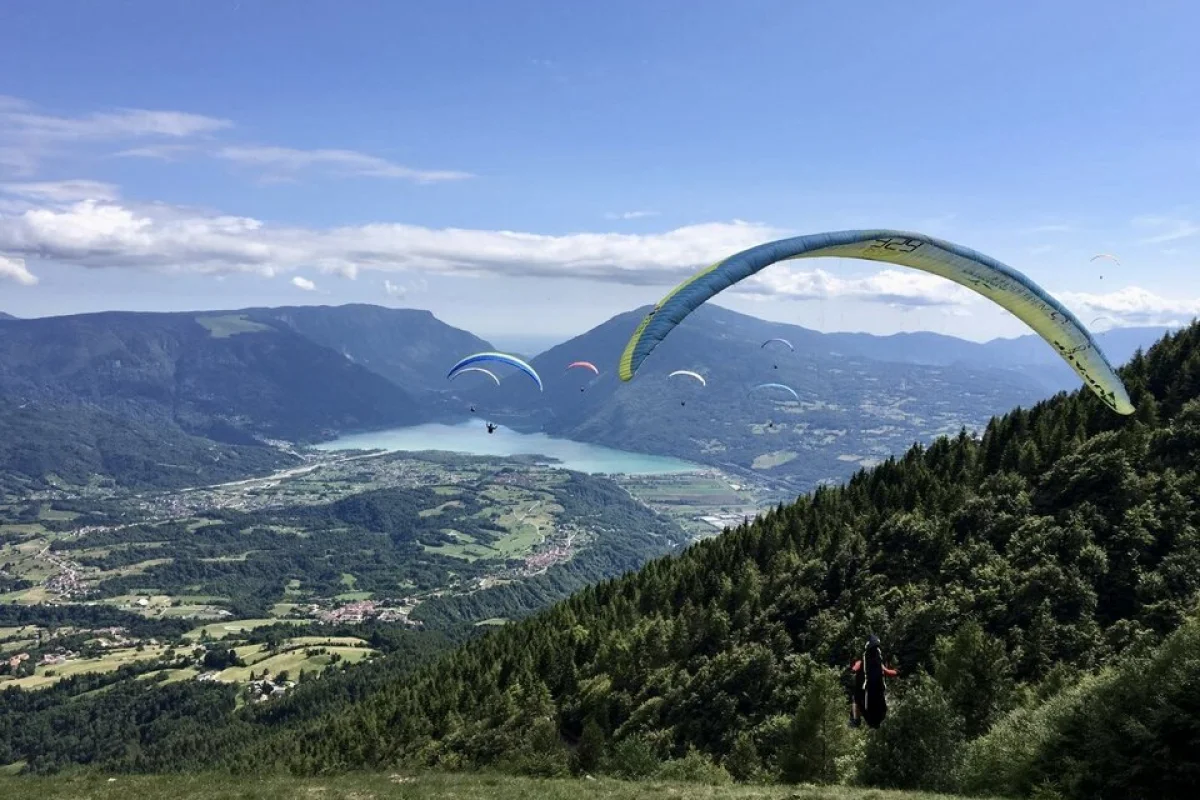 Tandemový paragliding - dotkněte se oblaků - foto 02