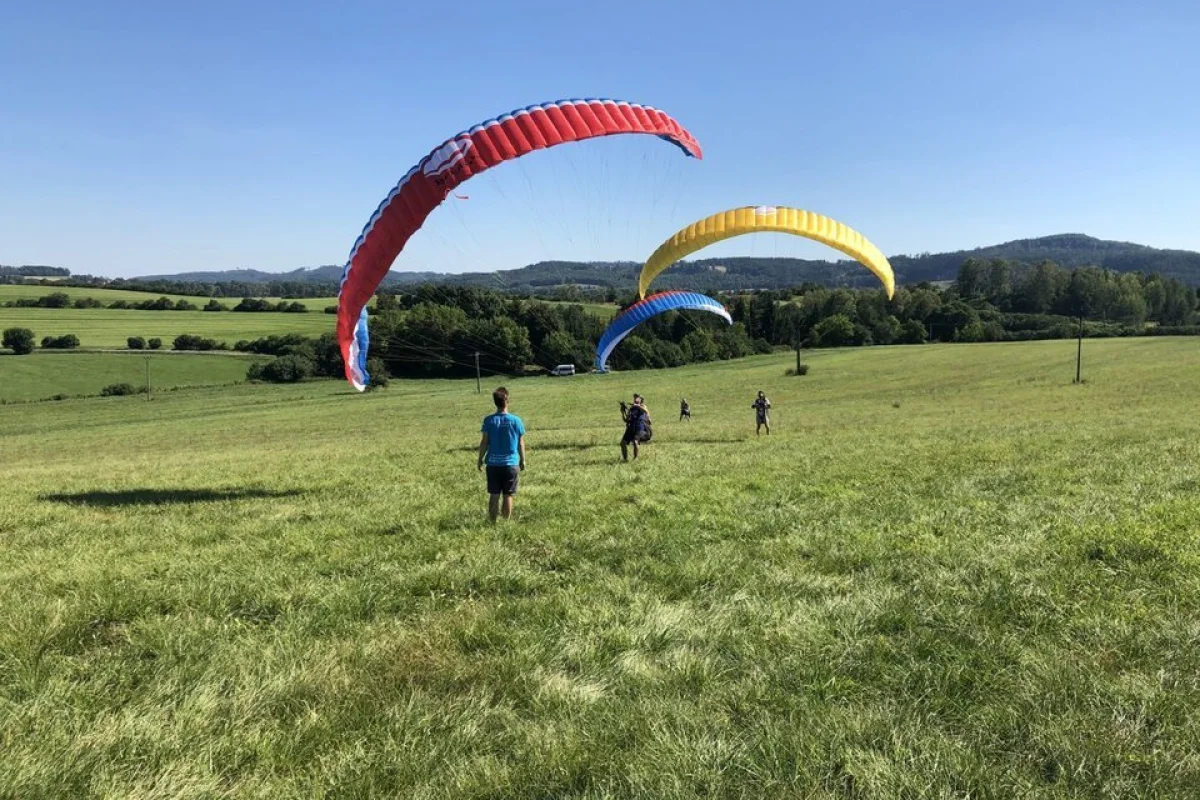 Tandemový paragliding - dotkněte se oblaků - foto 04
