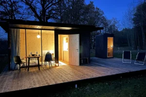Ubytování: Tiny house s vlastní saunou - foto 01