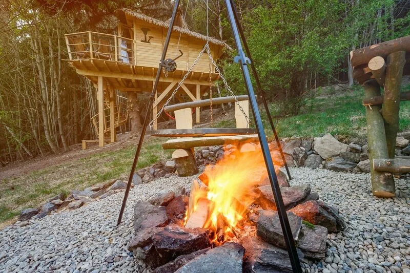 Ubytování v treehousu se saunou a výhledem na Ještěd - foto 03