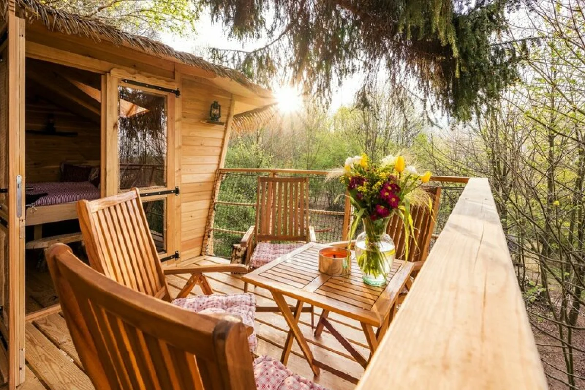 Ubytování v treehousu se saunou a výhledem na Ještěd - foto 10