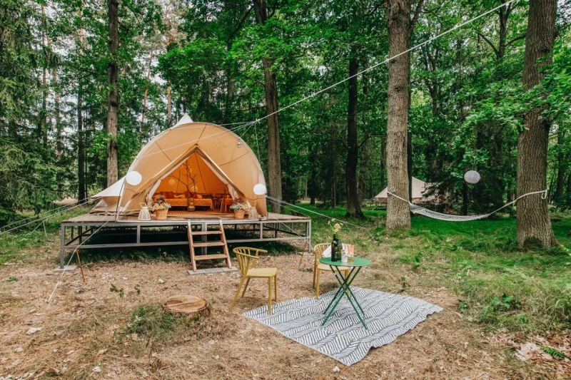 Úžasný glamping v srdci jižních Čech v areálu penzionu Černická obora pro 2 osoby na 2 noci - foto 02