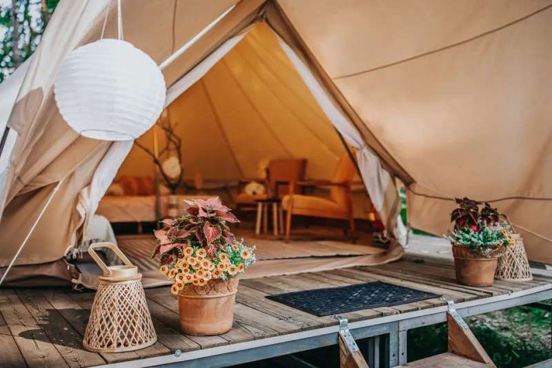 Úžasný glamping v srdci jižních Čech v areálu penzionu Černická obora pro 2 osoby na 2 noci - foto 03