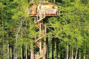 Úžasný pobyt v unikátním Tree house na Třech Dubech v Resortu Green Valley se snídaní - foto 01