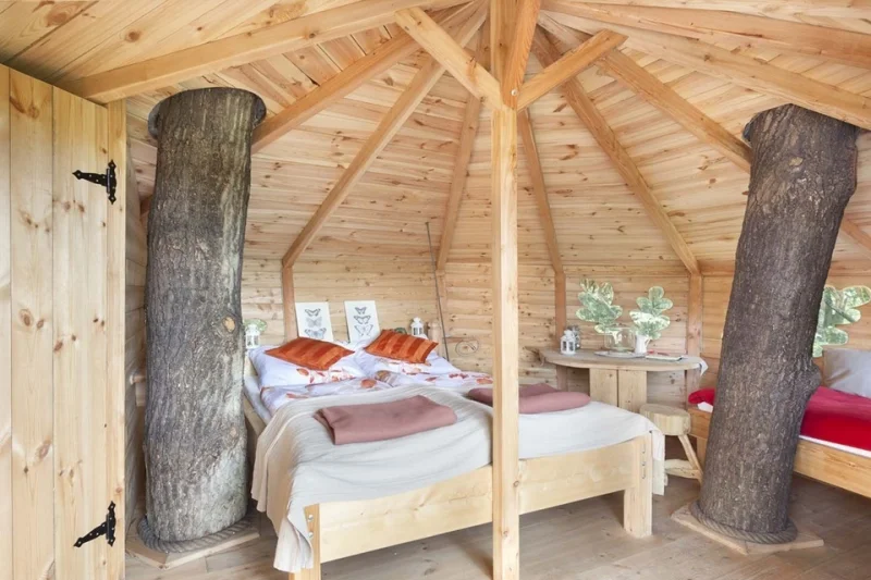 Úžasný pobyt v unikátním Tree house na Třech Dubech v Resortu Green Valley se snídaní - foto 03
