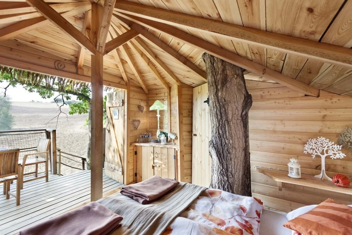 Úžasný pobyt v unikátním Tree house na Třech Dubech v Resortu Green Valley se snídaní - foto 04