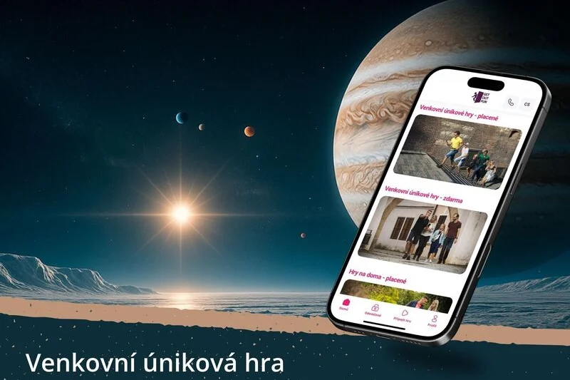 Venkovní únikovka v Ostravě: Prozkoumej vesmír - foto 04