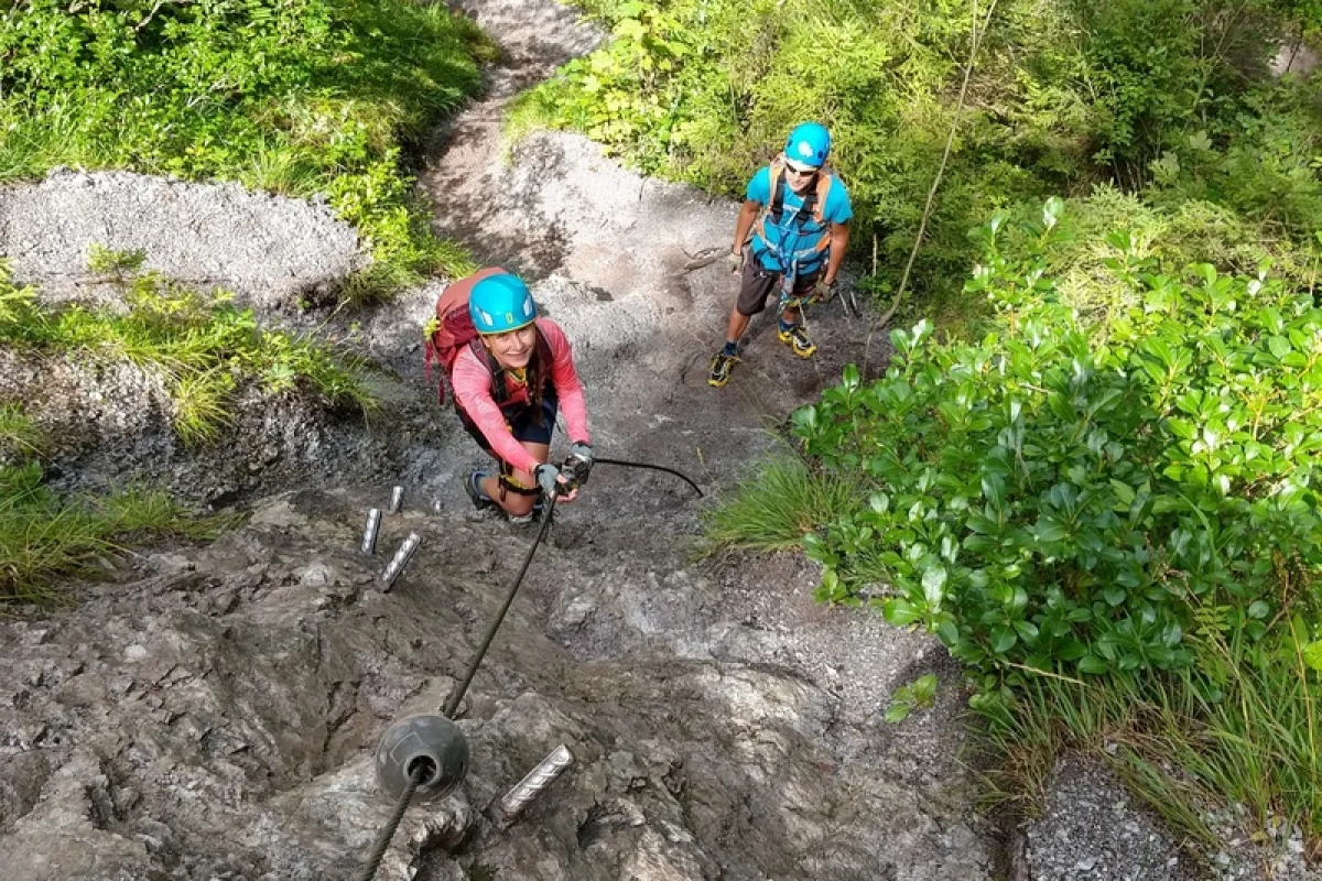 Via ferrata v Rakousku: Kali, Kala a Kalo - foto 04