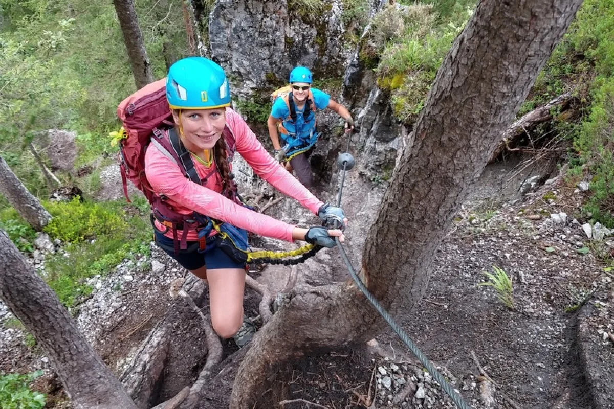 Via ferrata v Rakousku: Kali, Kala a Kalo - foto 06