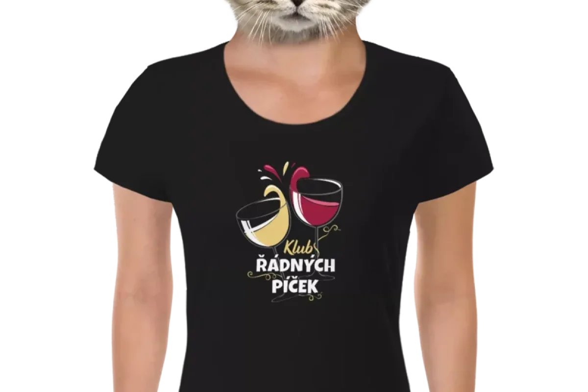 Vtipné tričko Bastard: Klub řádných píček - foto 01