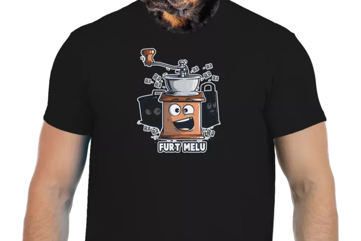 Vtipné tričko Bastard: Mlýnek - foto 01