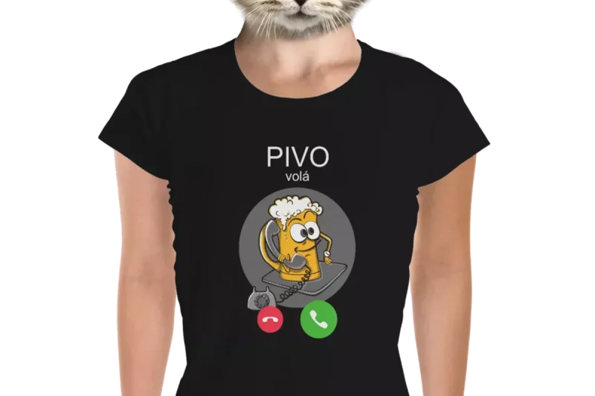 Vtipné tričko Bastard: Pivo volá - foto 05