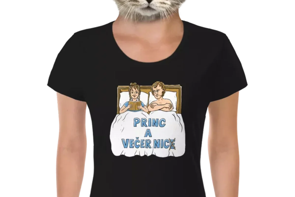 Vtipné tričko Bastard: Princ a večer nic - foto 03
