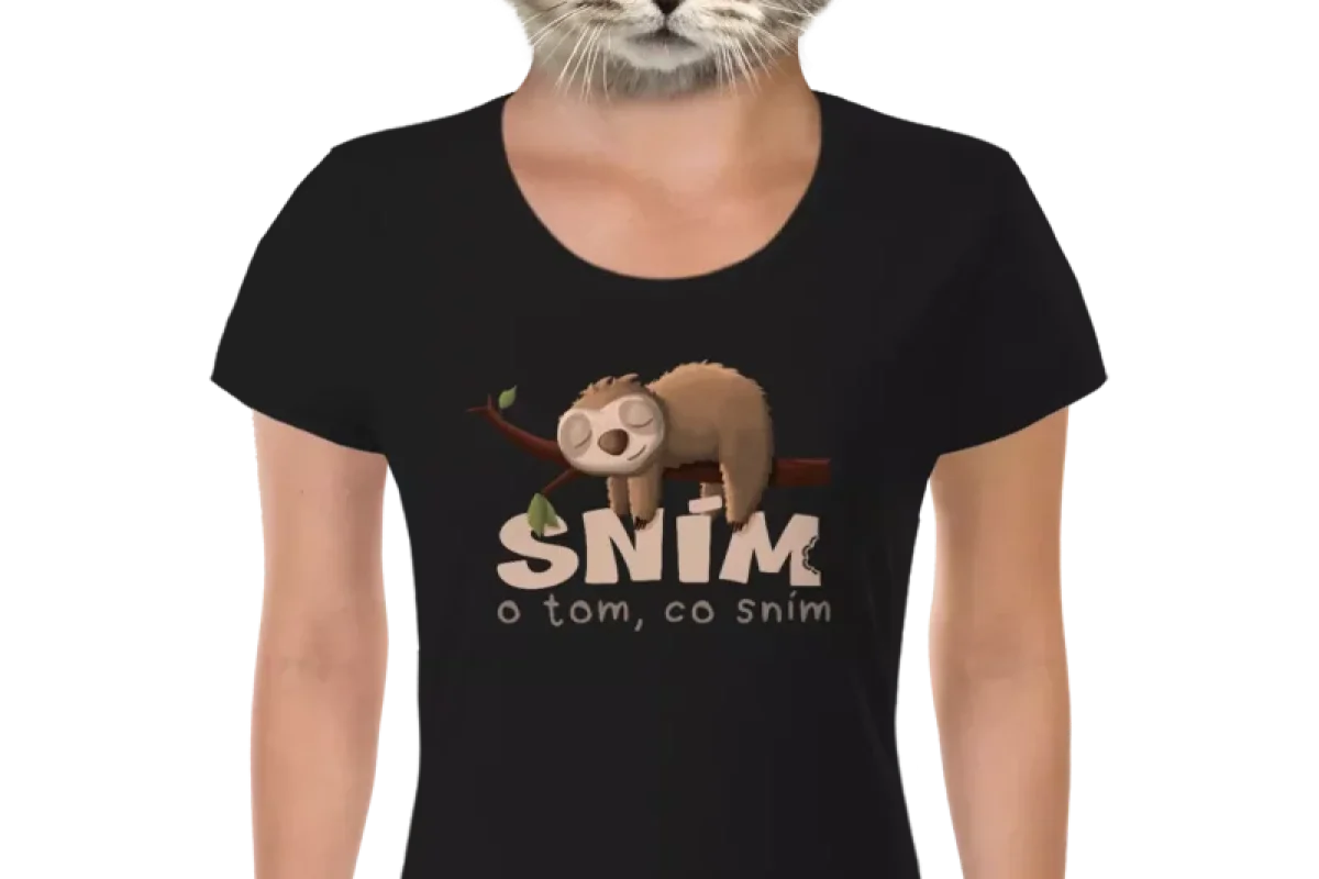 Vtipné tričko Bastard: Sním o tom, co sním - foto 03