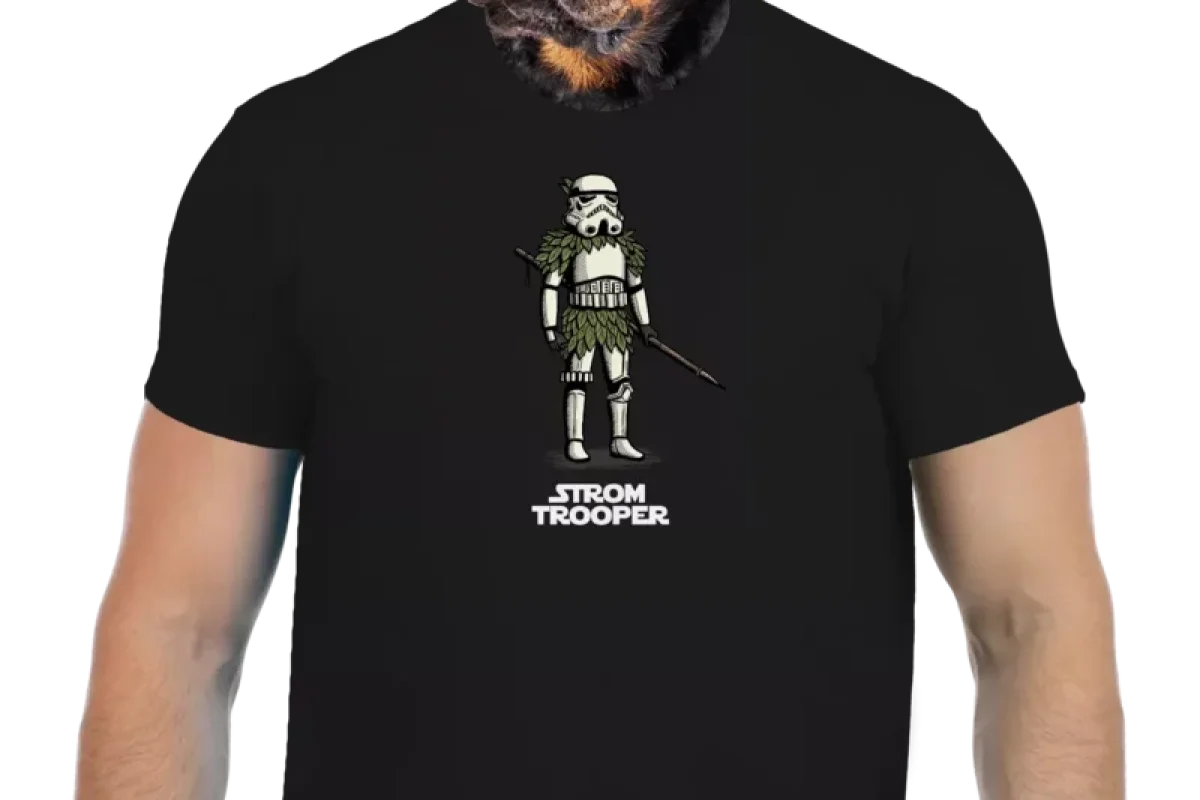 Vtipné tričko Bastard: Strom Trooper - foto 01