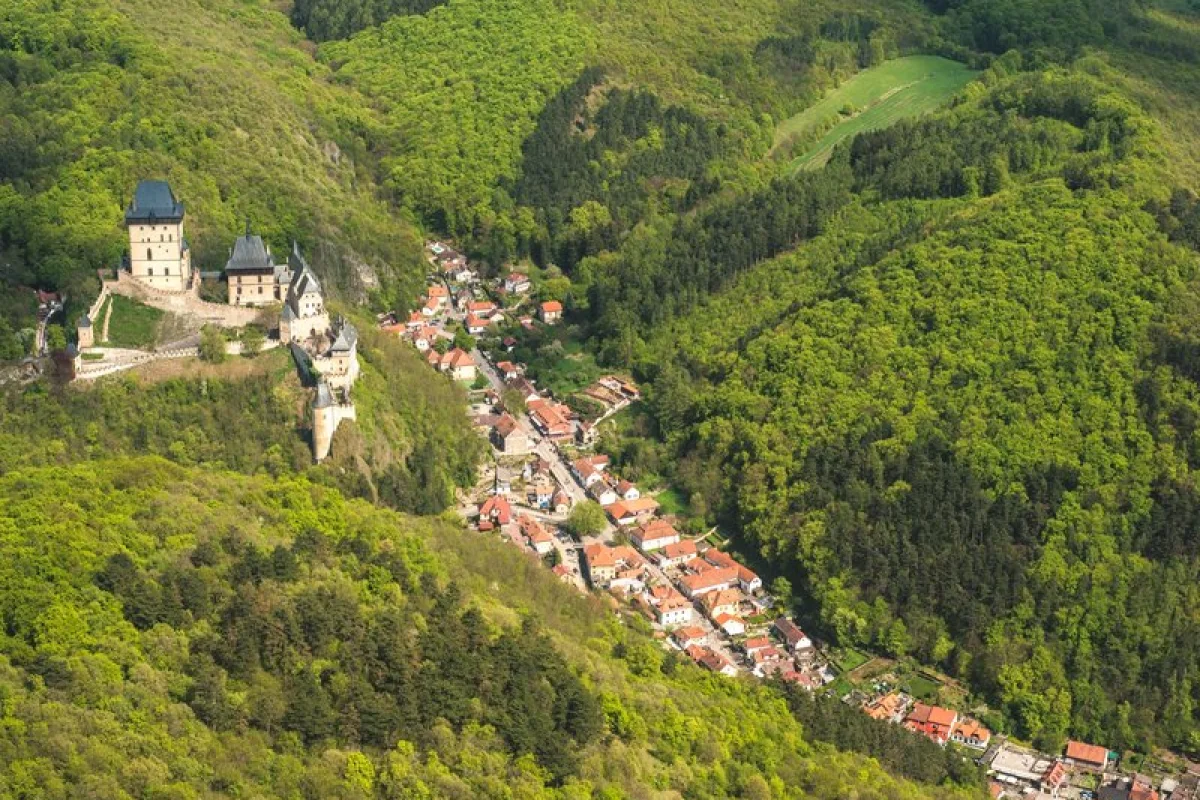 Vyhlídkový let - Karlštejn - foto 04