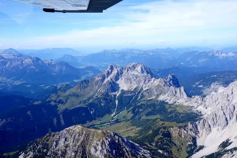 Vyhlídkový let letadlem nad Alpami - foto 03