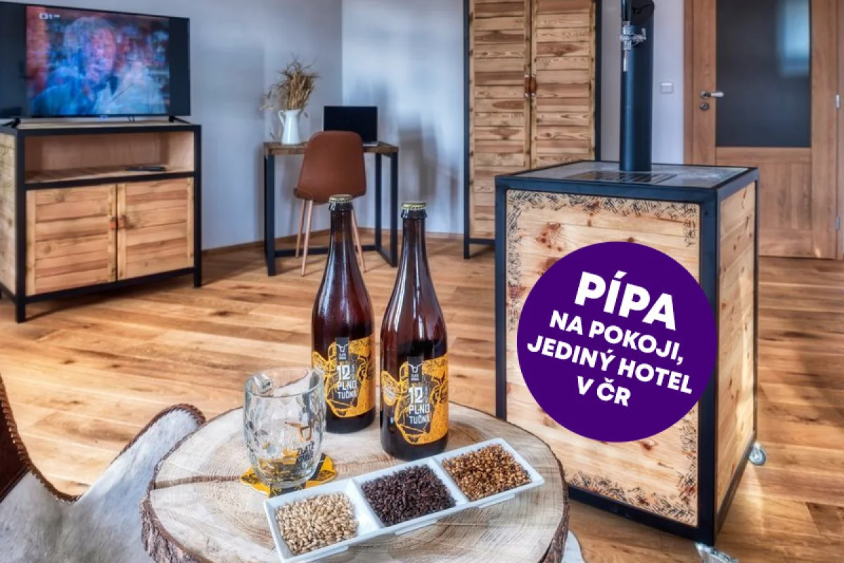 Wellness pobyt v pivním hotelu s pípou na pokoji - foto 05