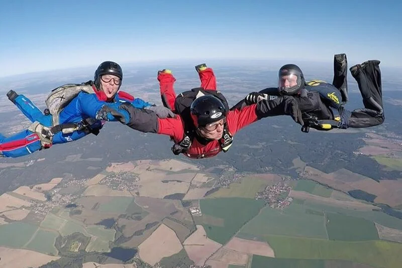 Základní výcvik volného pádu IAFF ze 4 000 m - foto 04