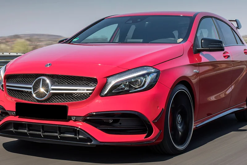 Zážitková jízda vozem Mercedes-Benz A AMG 45 - foto 03