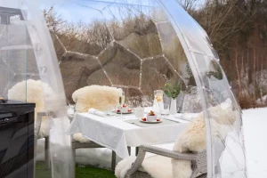Zážitkové menu v iglú s výhledem na Krušné hory - foto 01