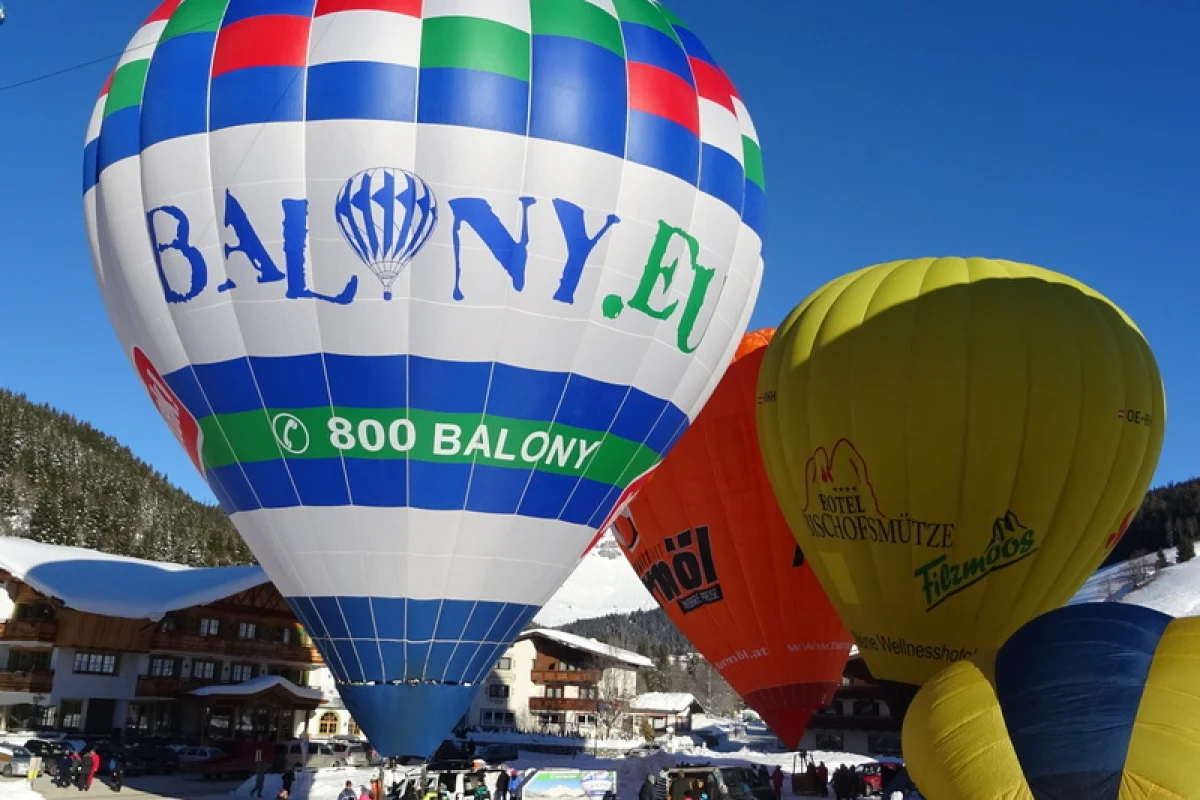 Zimní vyhlídkový let balonem - foto 06